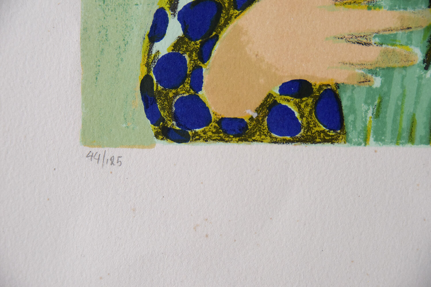 Lithograph on Arches Paper by Noé Canjura, 1960s