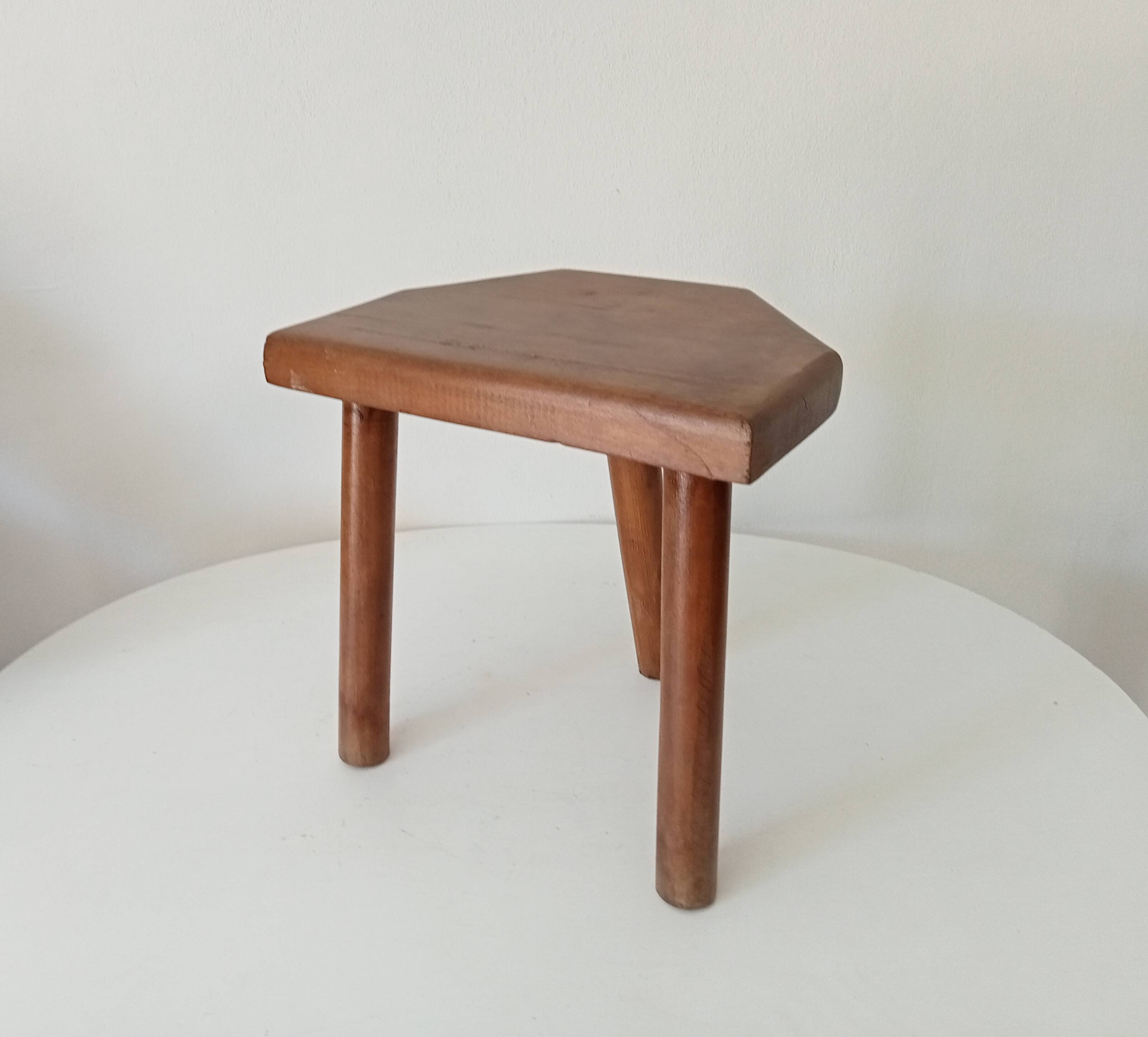 Tabouret tripode vintage