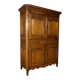 Four-Door Wardrobe from the Louis XV Period in Walnut