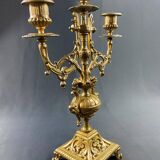 19th century bronze candlestick in Louis XIV style