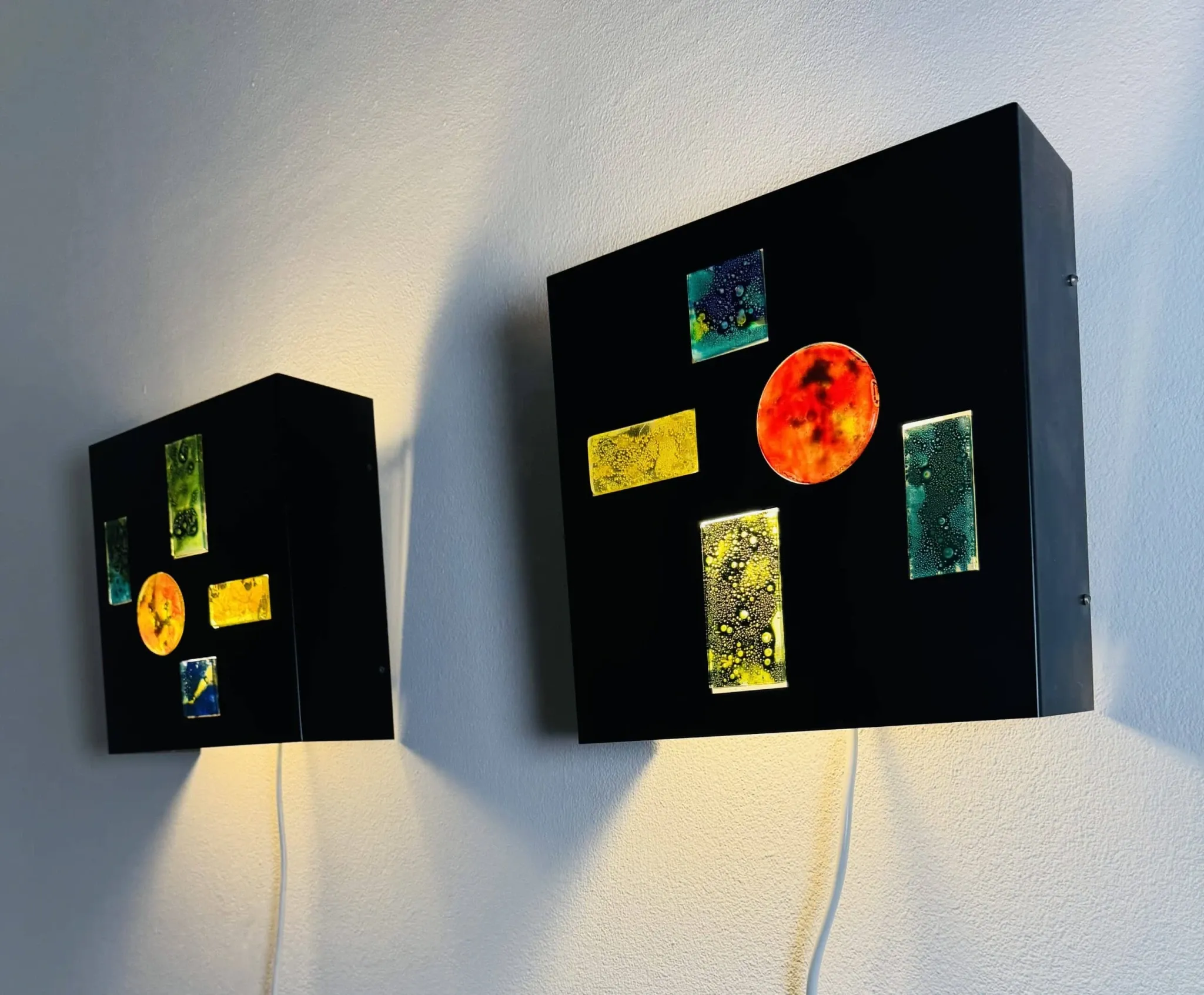 C-1672 'Alchemie' Lamps By Raak Amsterdam, The Netherlands, 1960S