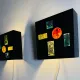 C-1672 'Alchemie' Lamps By Raak Amsterdam, The Netherlands, 1960S