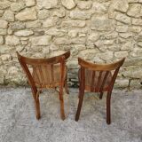 Paire de chaises bistrot Luterma/Fischel