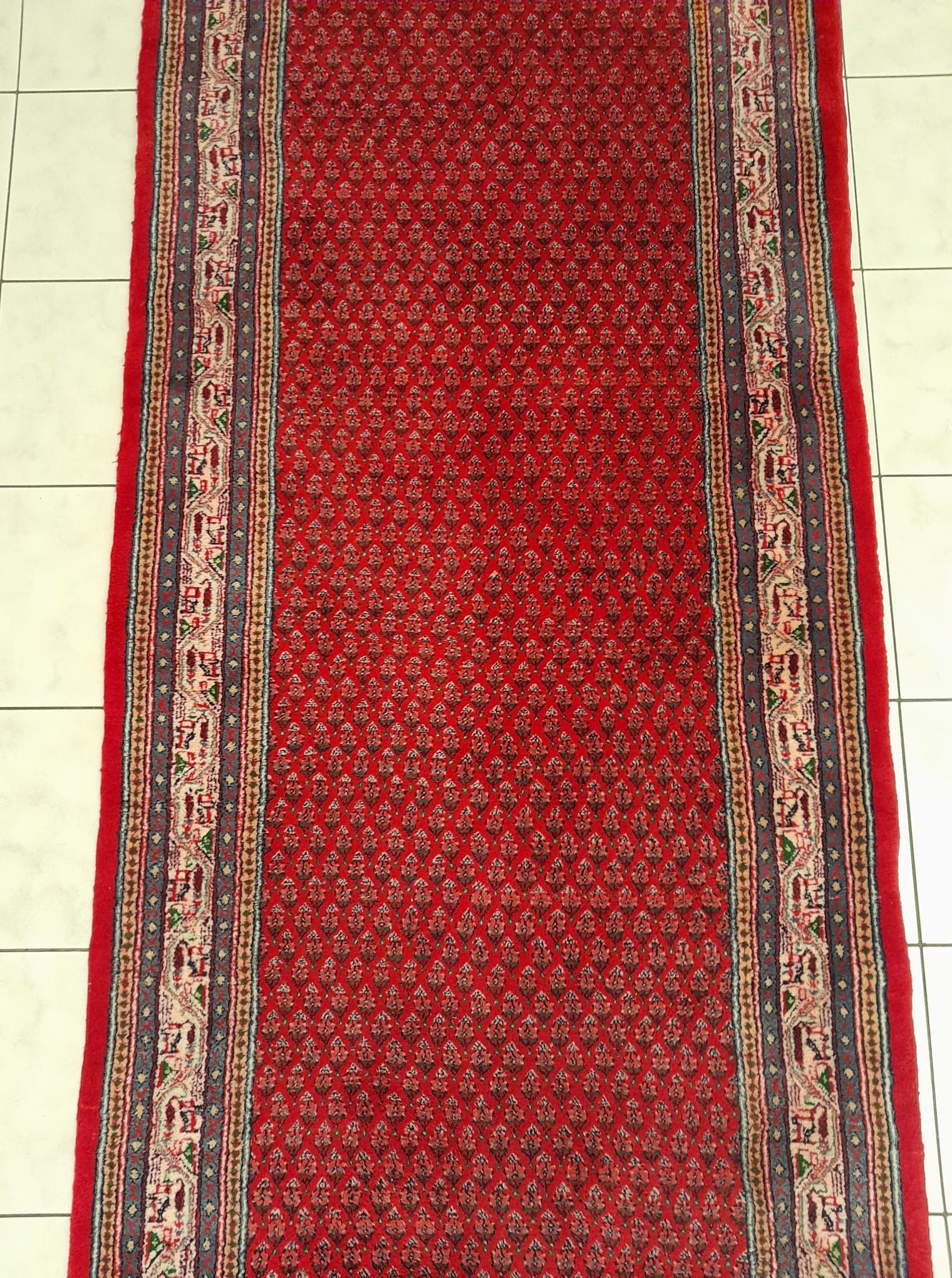 Persian carpet mir handmade 305x110cm