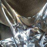 Daum France starfish crystal candlesticks