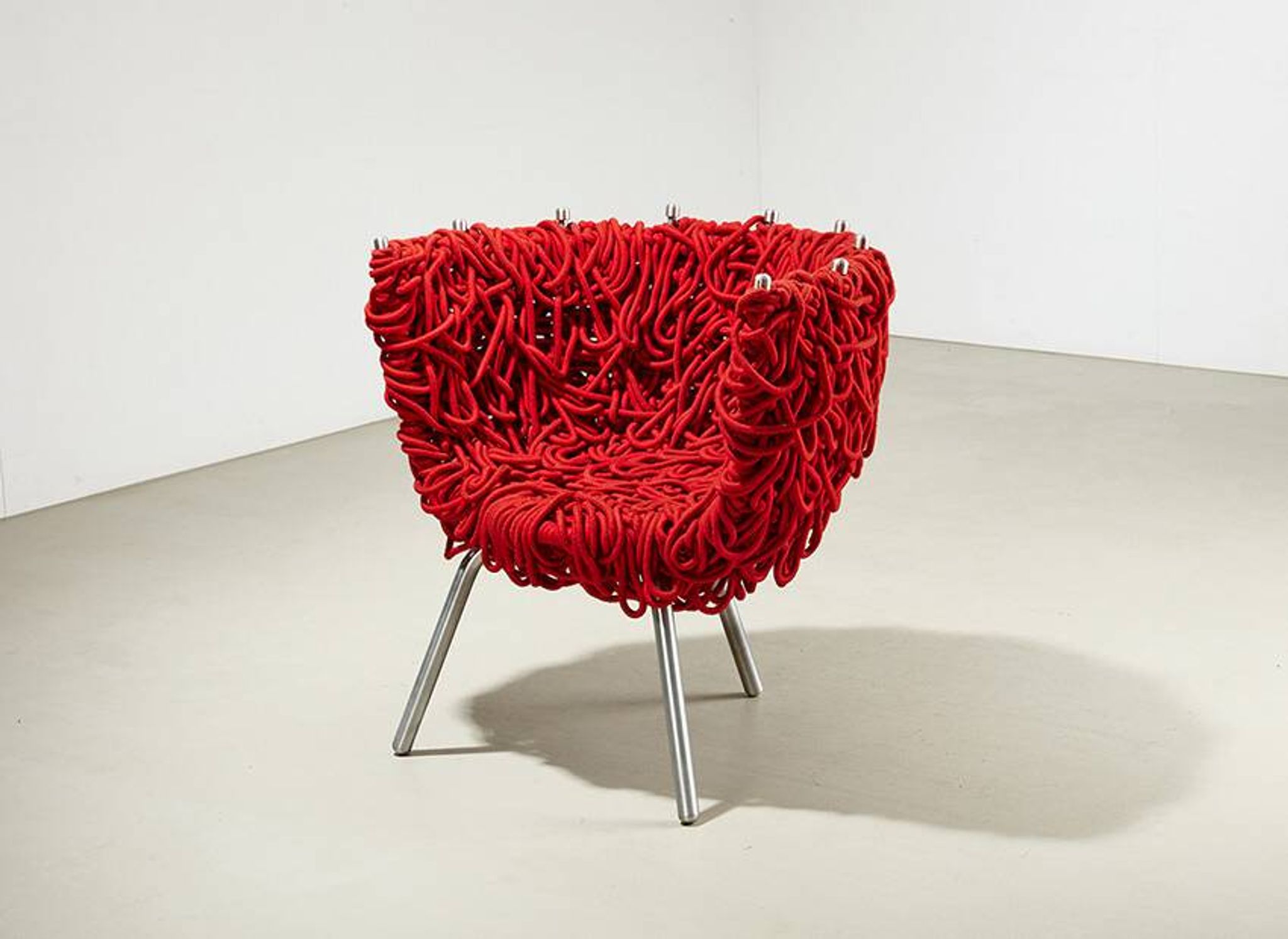 Fernando & Humberto Campana Vermelha Lounge Chair for Edra 1993/1998