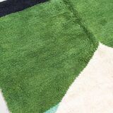 Berber rug Boujaad ecru flat colored 300x208m