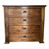 Solid walnut chest of drawers