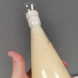 Table lamp in solid marble. Danish from the 80s.