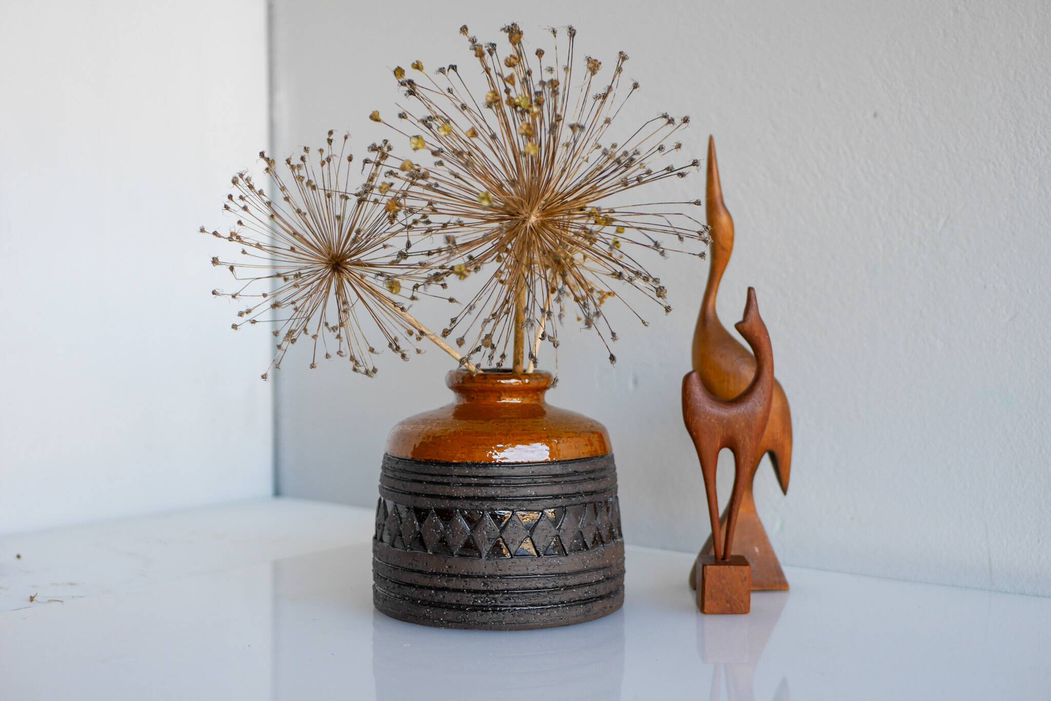 Mid-Century Modern Studio Art Ceramic Vase by Inger Persson for Rörstrand