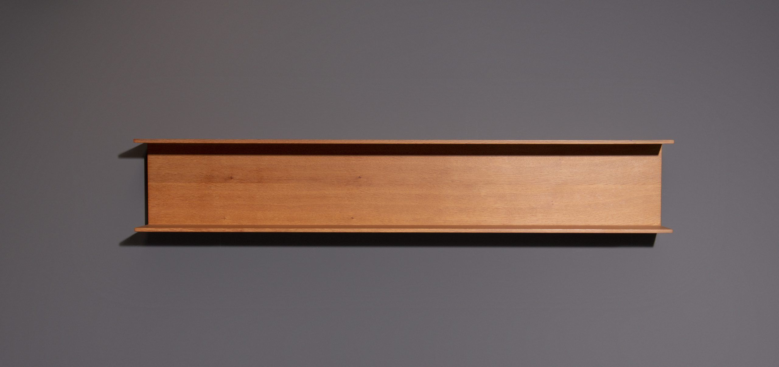 Renz wall shelf in oak width 150 cm wide