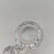 Double crystal salt cellars from Baccarat, early 20th century.