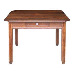 Table art-déco en bois