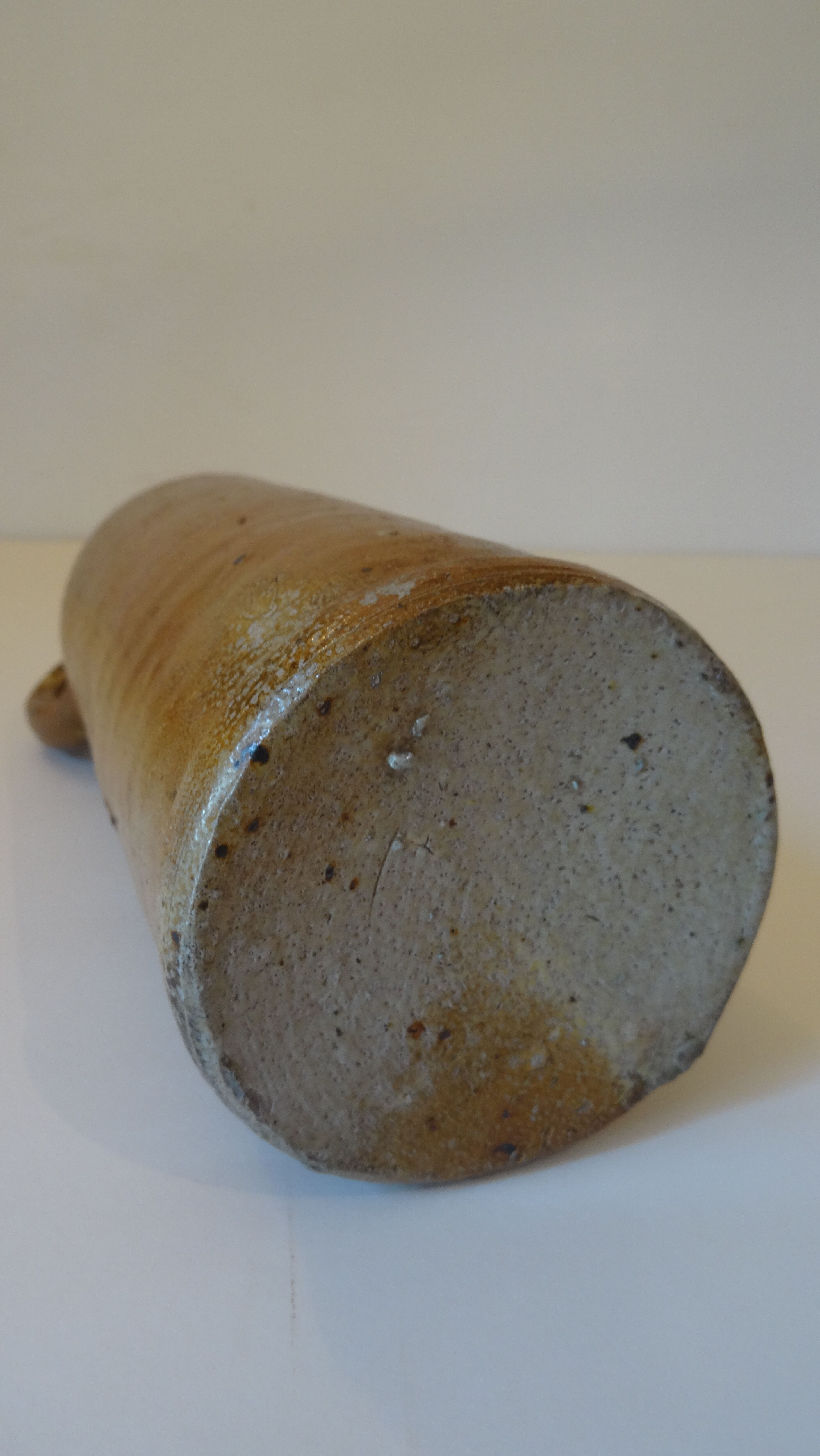 Old stoneware bottle