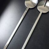 2 new vintage Stockholm Boda Nova Salad Spoons