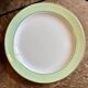 Set of 12 mint and gold dessert plates - L'amandinoise