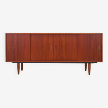 Buffet en teck, design danois, années 1970, production : Danemark