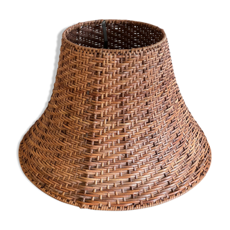 Rattan lampshade
