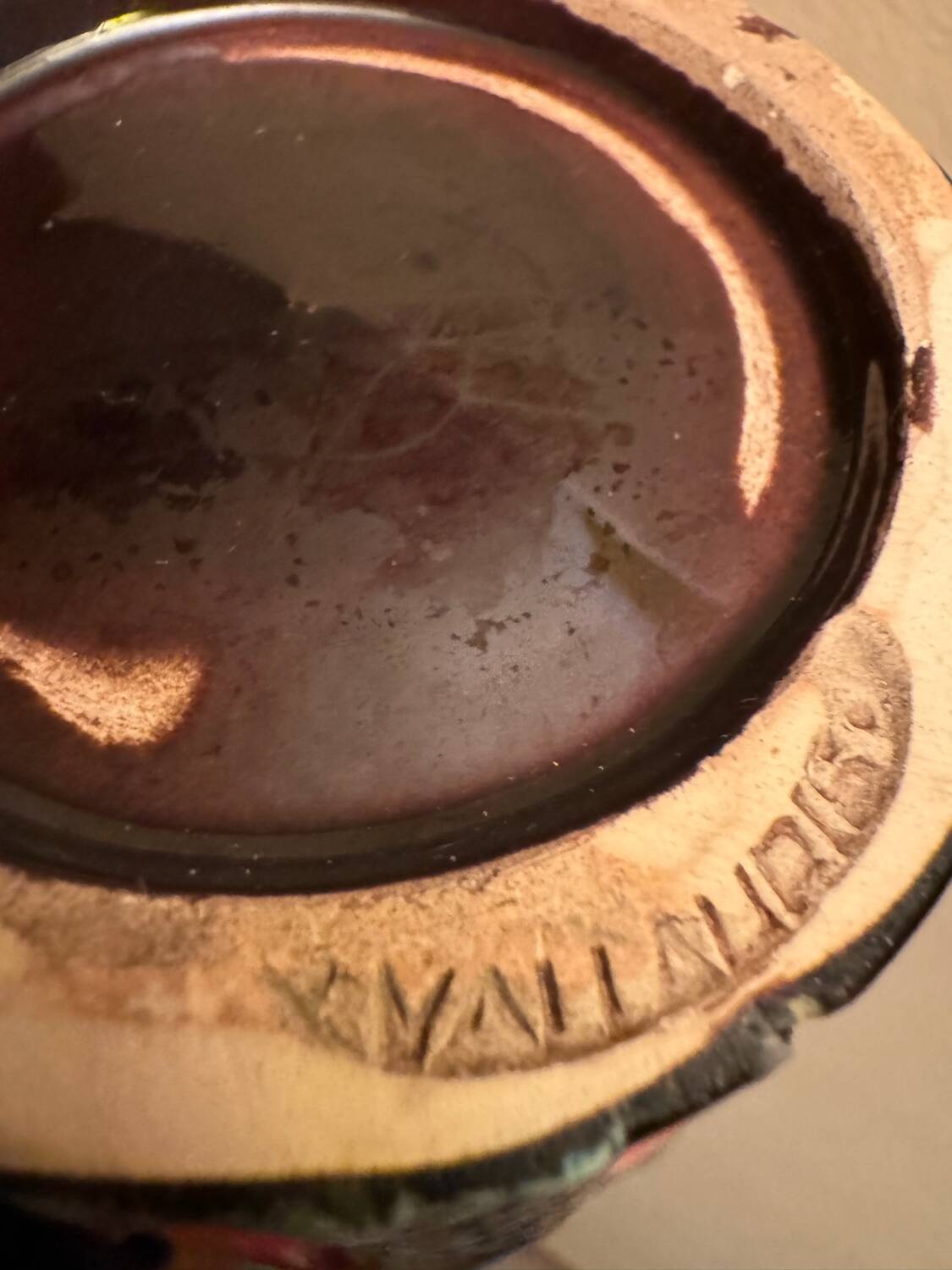 Vallauris ceramic vase from the 60s