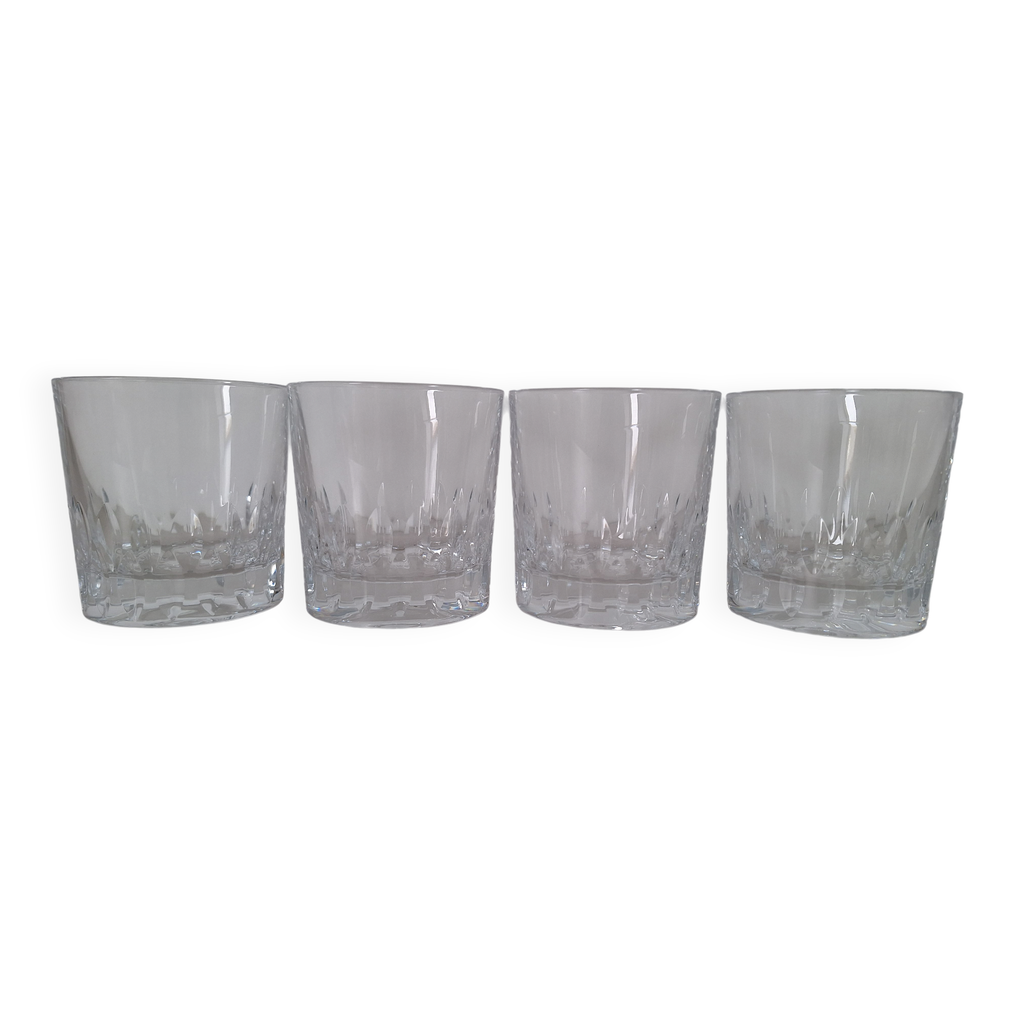 Verres à eau ou à whisky en cristal