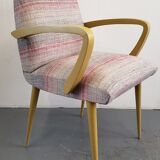 Vintage pink armchair