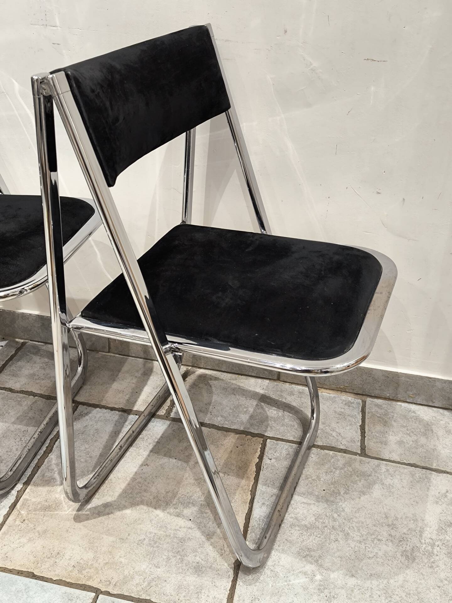 3 Tamara folding chairs from the 1970s
