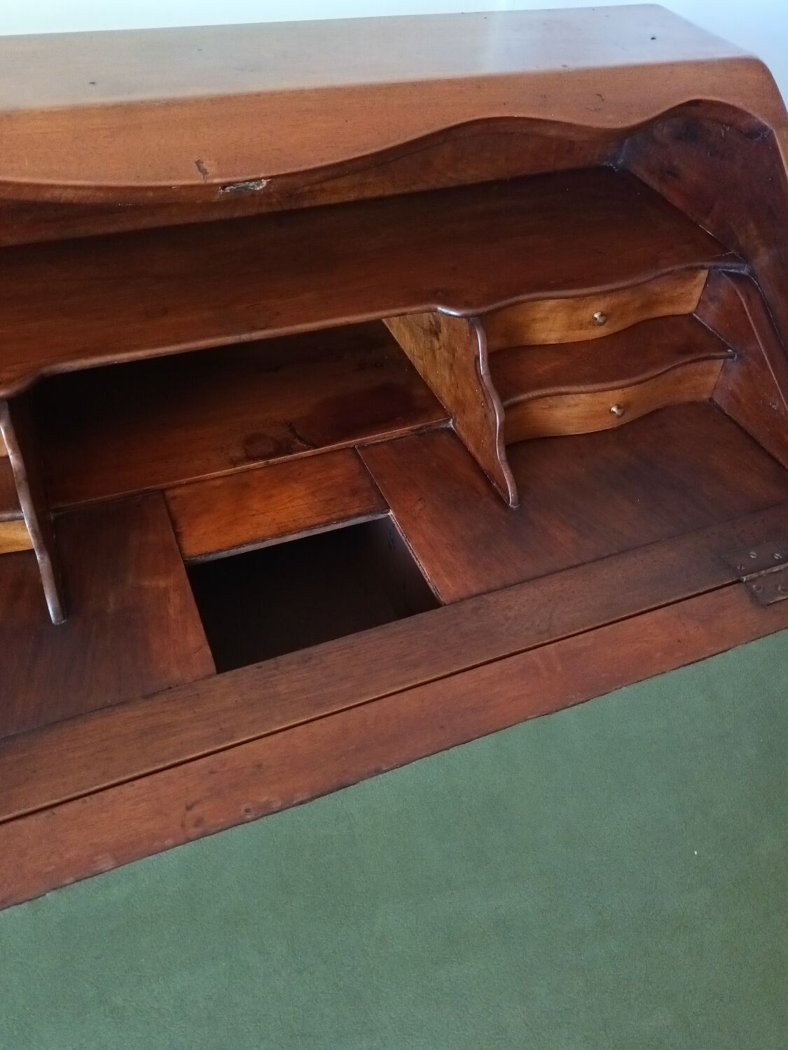 Louis XV style slant-front secretary desk, 18th century