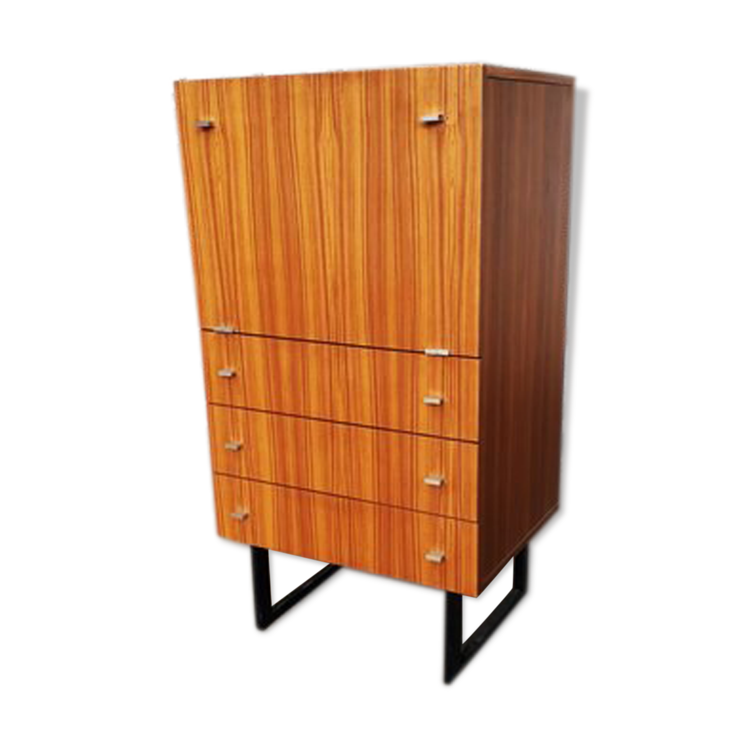 Writing desk bar "Model 693" by Pierre Guariche for Meurop 1960
