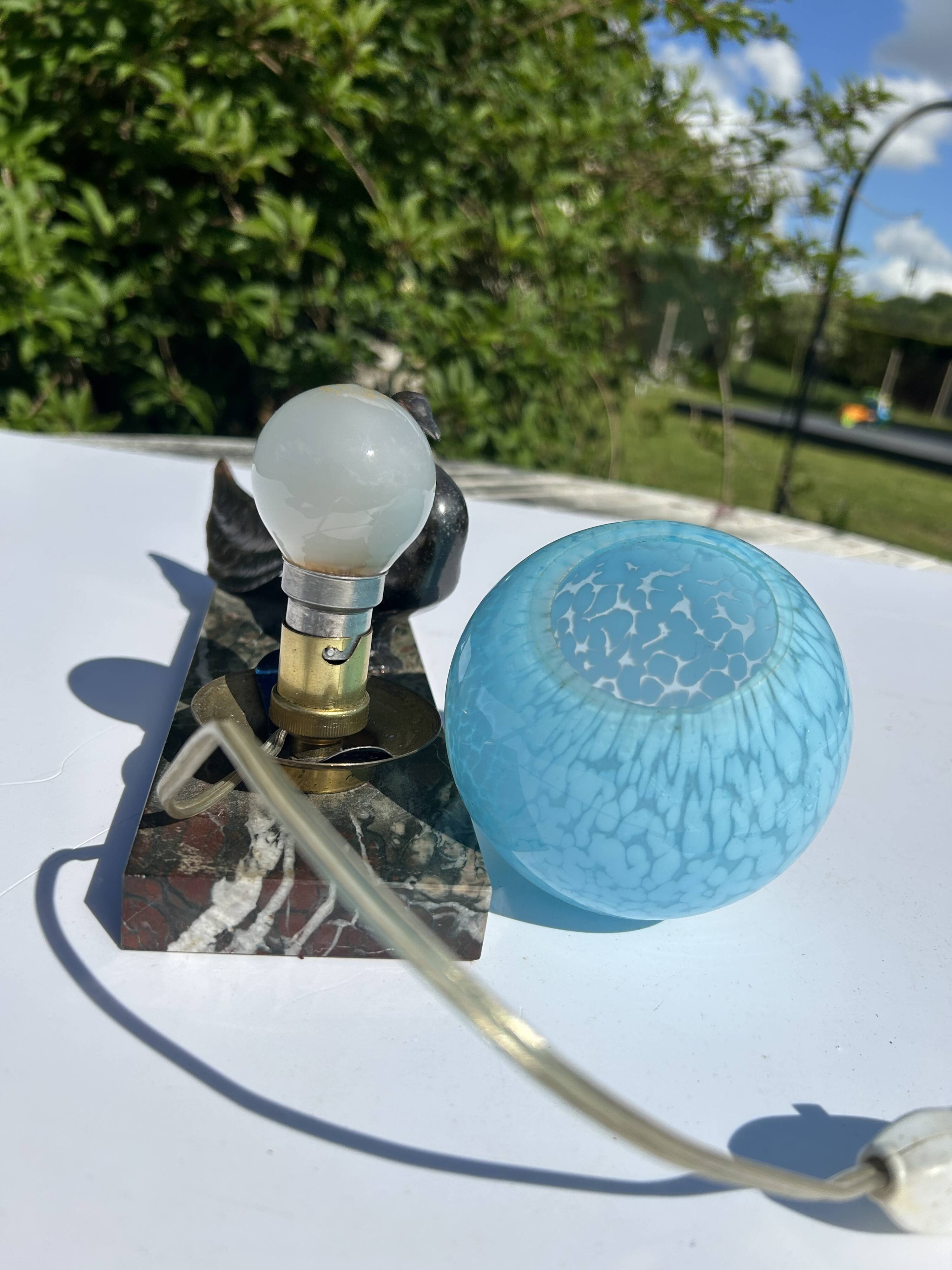 Bird night light lamp