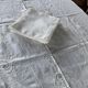 Nappe et 12 serviettes brodées et monogrammées