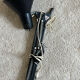 Lampe Twist vintage noire