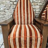 Pair armchair art deco
