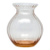 Miniature Art Deco vase, pink glass, Poland, 1930s
