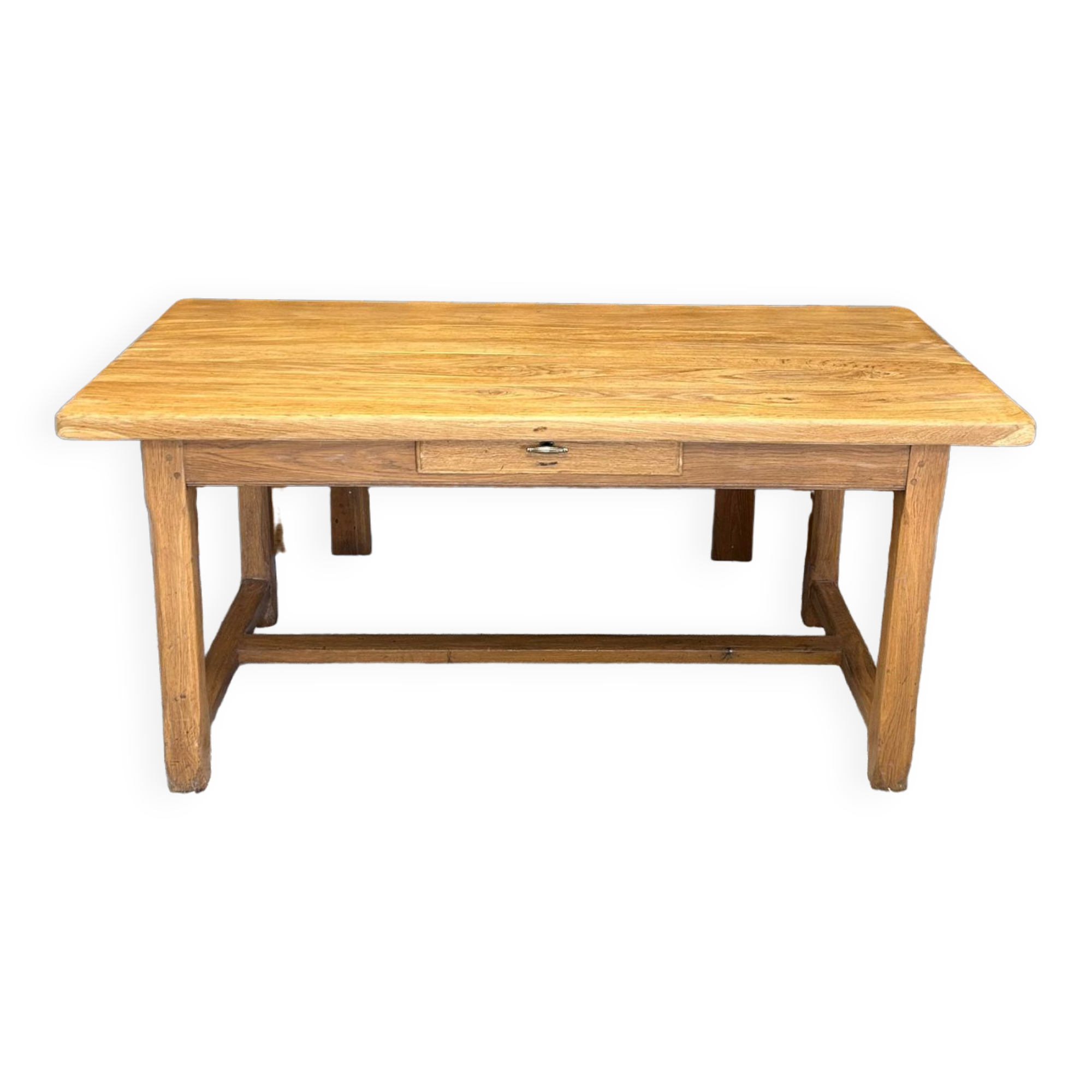 Solid oak farm table