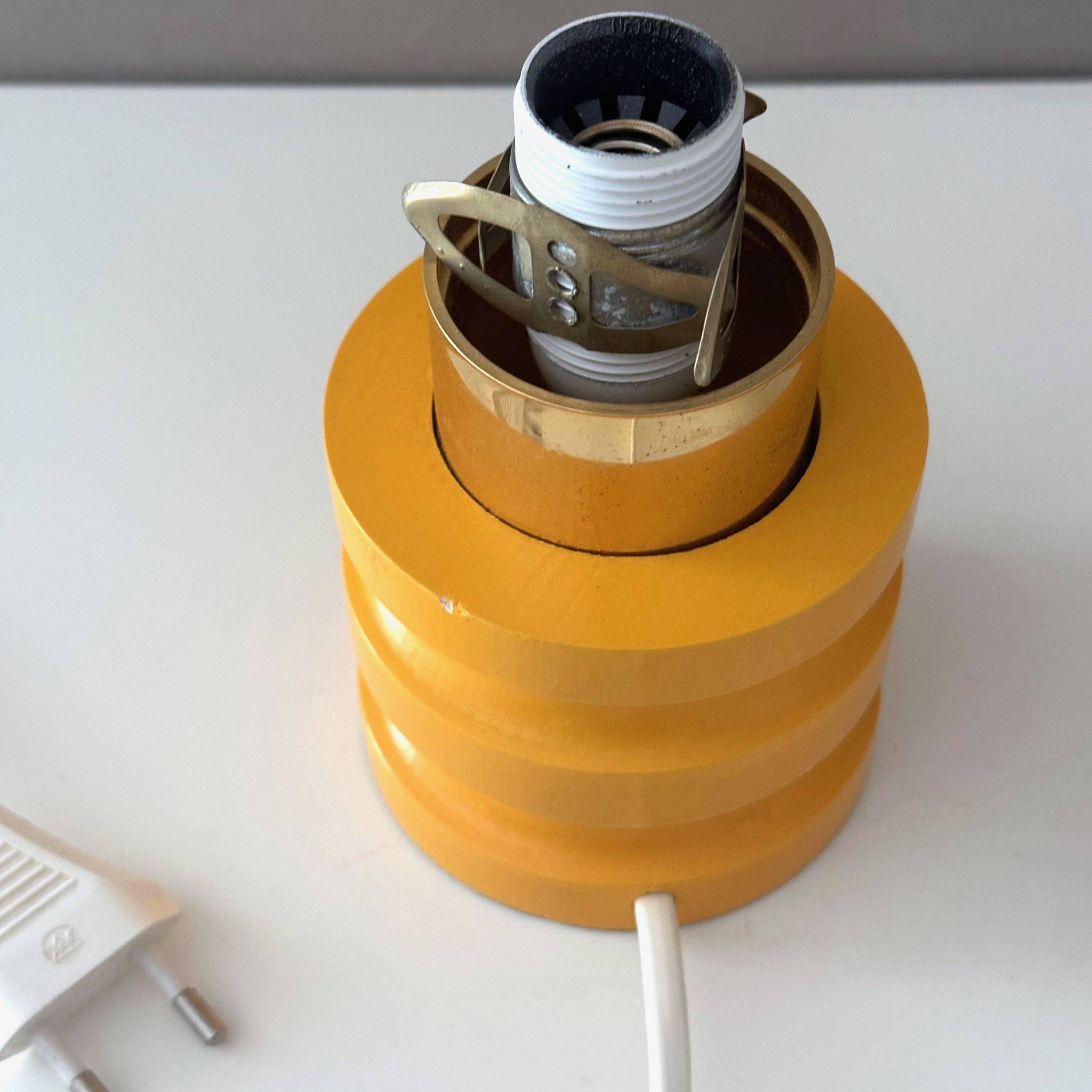 70's table lamp, bedside lamp, small table lamp, vintage interior