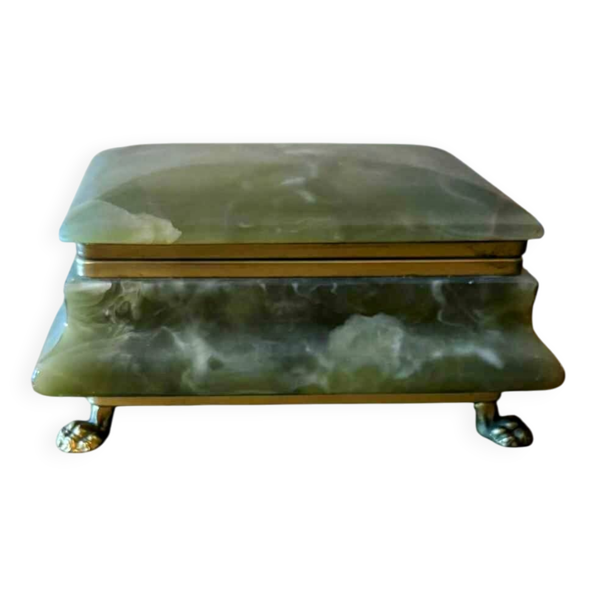 Large onyx jewelry box