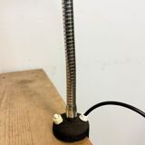 Lampe de table italienne en col de cygne vintage chromée, années 1960