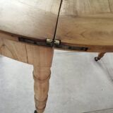 half moon console table