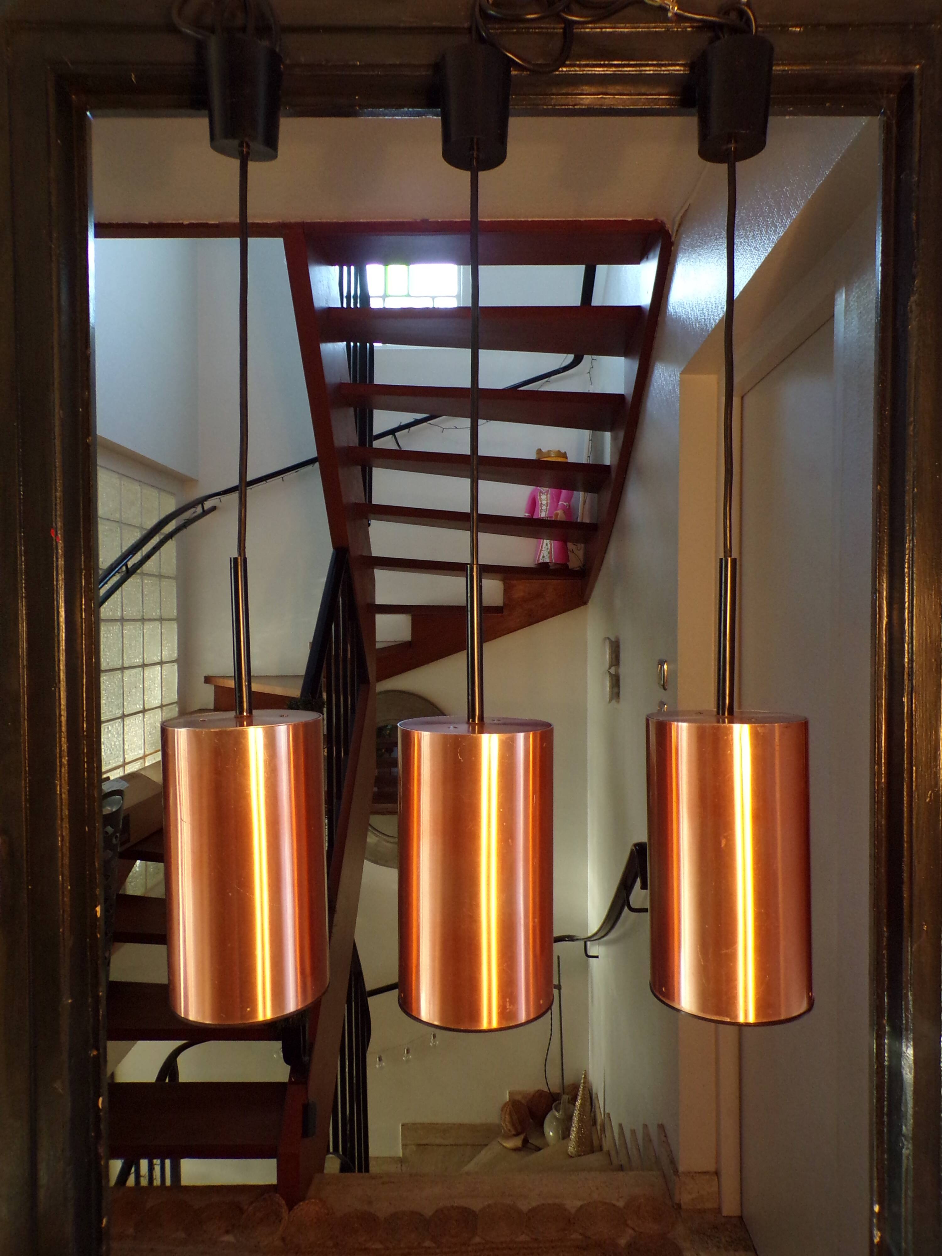 Set of 3 Scandinavian pendant lamps Wila