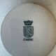 Plat terre de fer compotier base St Amand Cahors