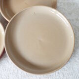6 Gien stoneware dessert plates