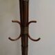Vintage standing coat rack in bamboo