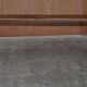 Pair of antique Victorian trestle benches in fruitwood.