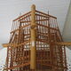 Cage oiseau en bambou