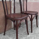 "Fischel" bistro chairs (pair)