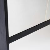 Brushed metal bar cabinet by De Coene