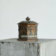19th-century neo-Gothic tobacco pot.