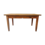 Solid oak farm table