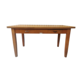 Solid oak farm table