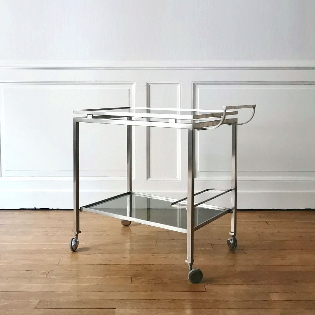Desserte roulante de Guy Lefèvre, Maison Jansen, 1970